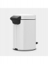 Brabantia, Pedal Bin NewIcon white - 3L